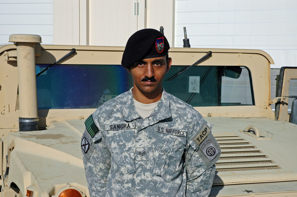 Wear Combat Patch Army Service Uniform