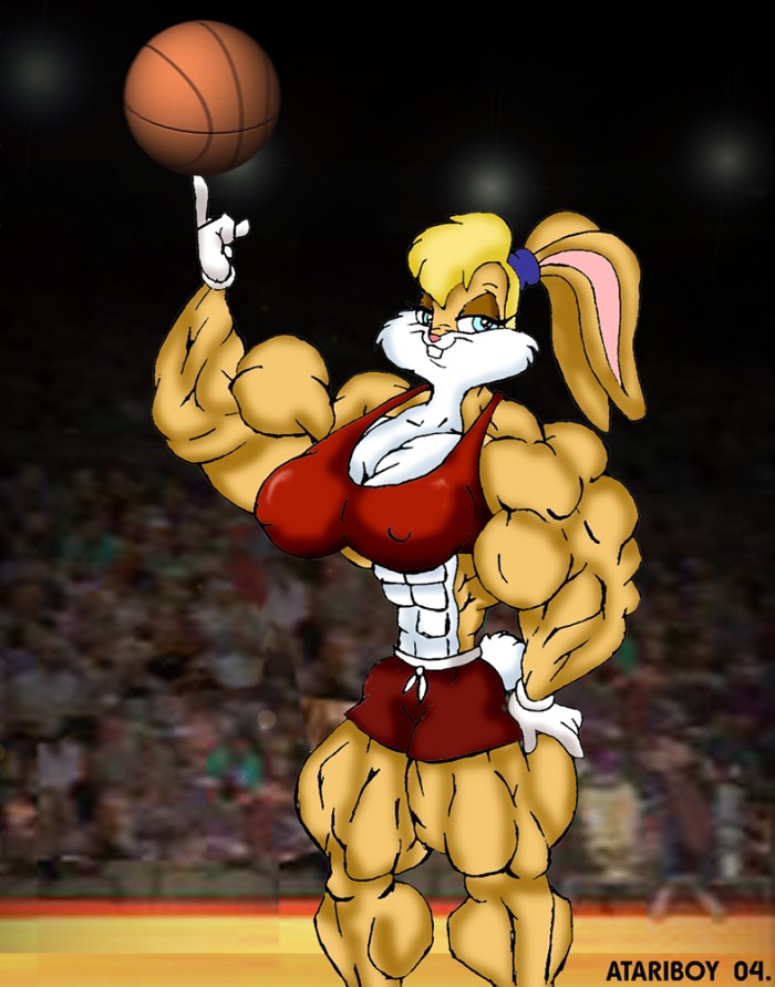 Lola Bunny's Muscles. 