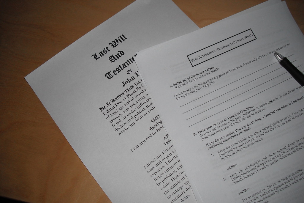 writing a will Warndon Worcestershire