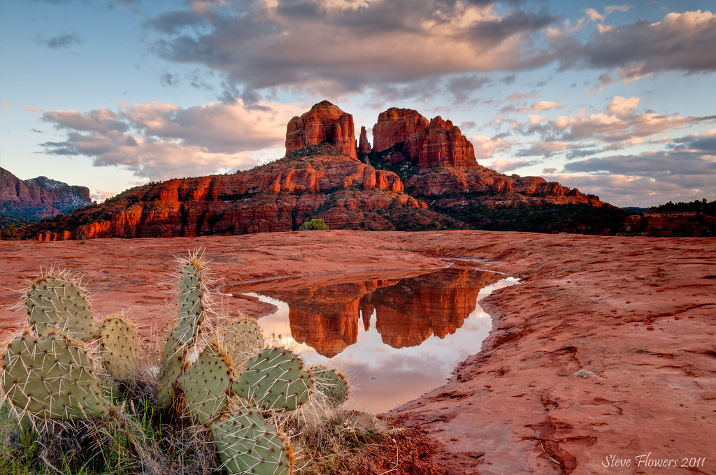 Cathedral Rock Reflection. Sedona Arizona | Spent the weeken… | Flickr