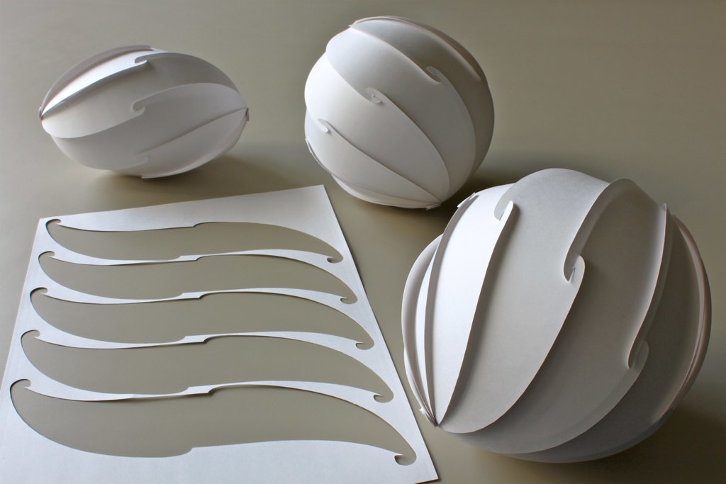 Printable Paper Sphere Template