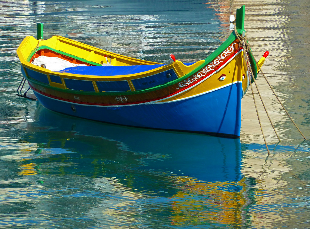 Maltese Boat | A traditional Maltese fishing boat in St. Jul 