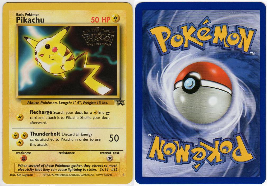 1999/November/10 Pokémon The First Movie Name Pikachu R… Flickr