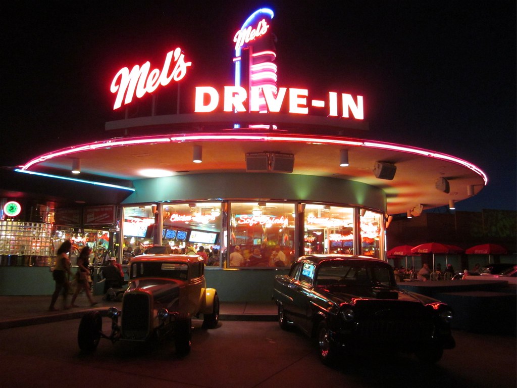 Mel's DRIVE-IN diner Universal Studios Orlando, FL | Flickr