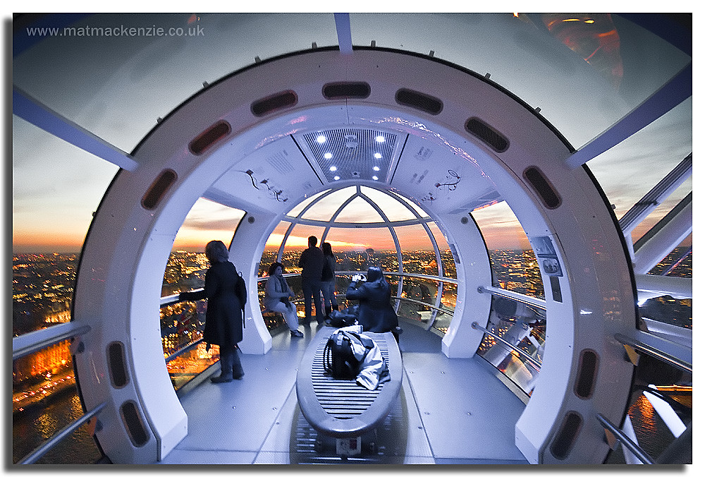 Inside the Eye, by Mat | Inside a pod on the London Eye ...