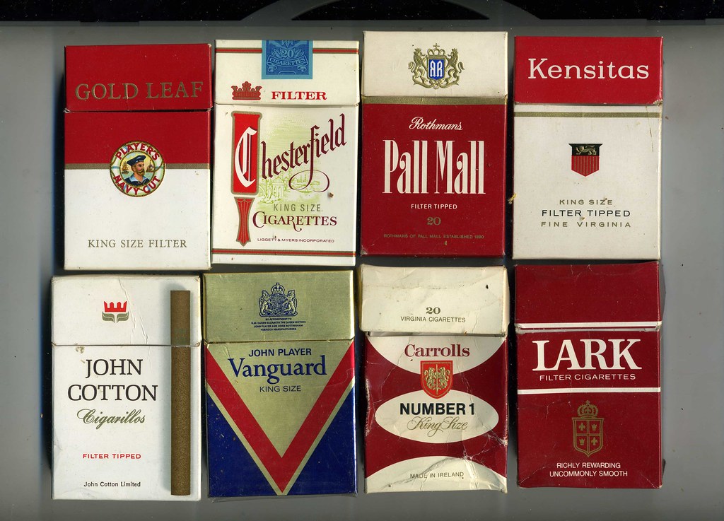 Cigarette Packets - Players Gold Leaf, Chesterfield , Roth… | Flickr