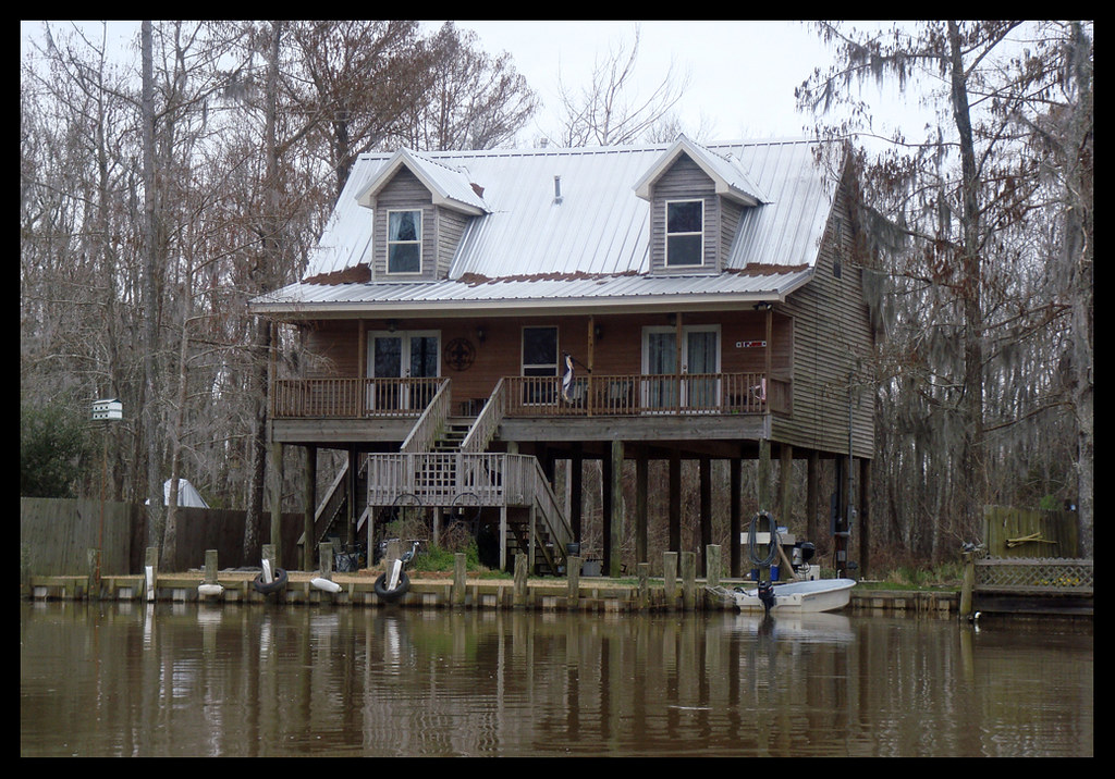 New Orleans Bayou house | Swamp tour near New Orleans, Louis… | Flickr