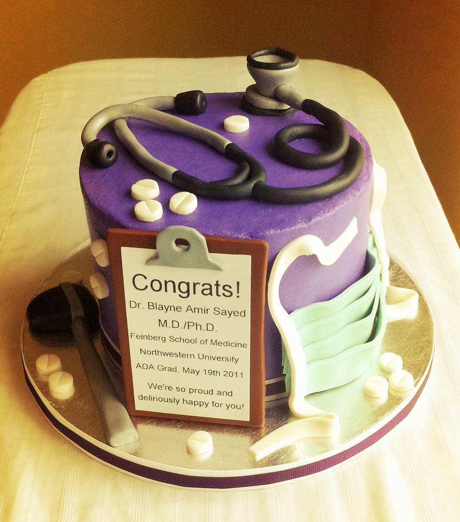 phd graduation cake