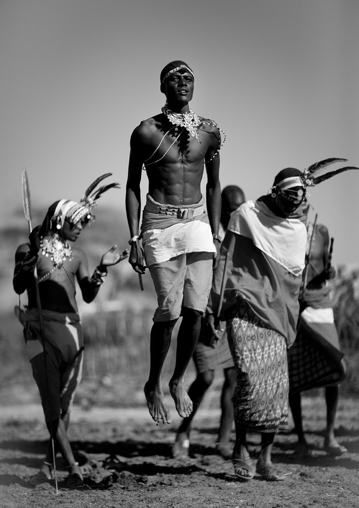 Samburu Dance Kenya Not Only The Maasais Jump During