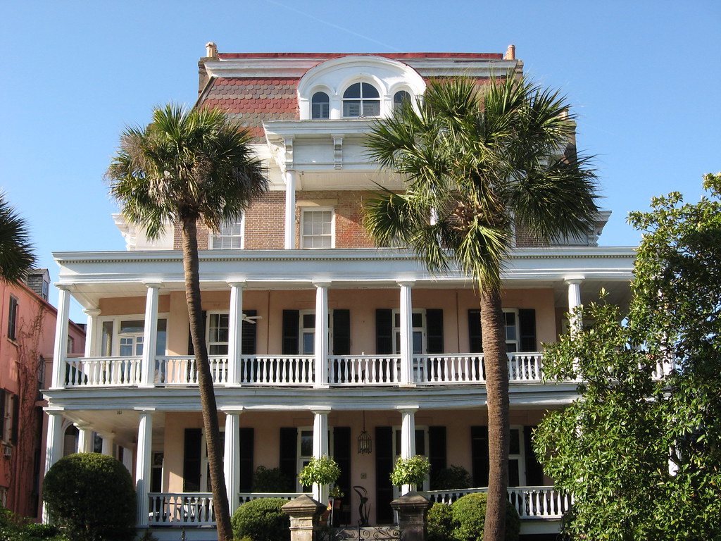 Charleston, South Carolina | This large waterfront mansion a… | Flickr