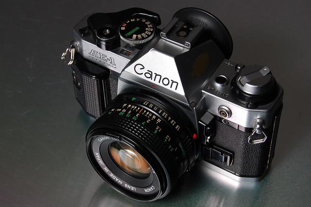 Canon Ae-1 Program Exposure Lock