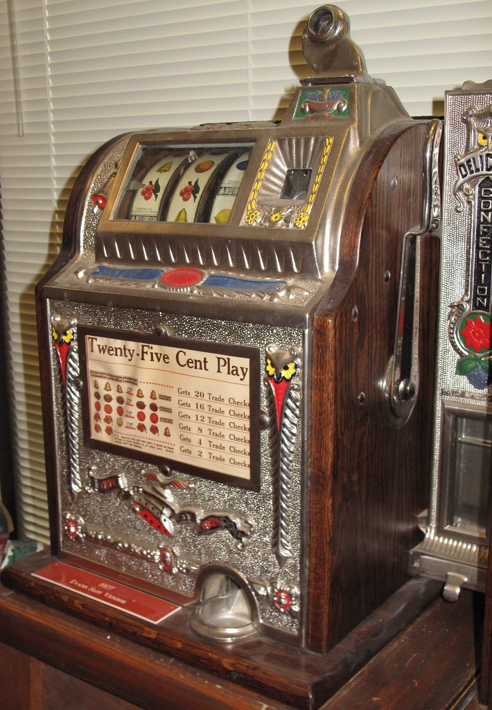 Vintage 5 Cent Slot Machine Brand