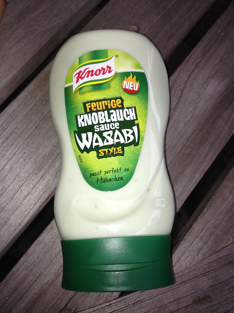 Knorr Feurige Knoblauch Sauce Wasabi Style | Tasted like Was… | Flickr