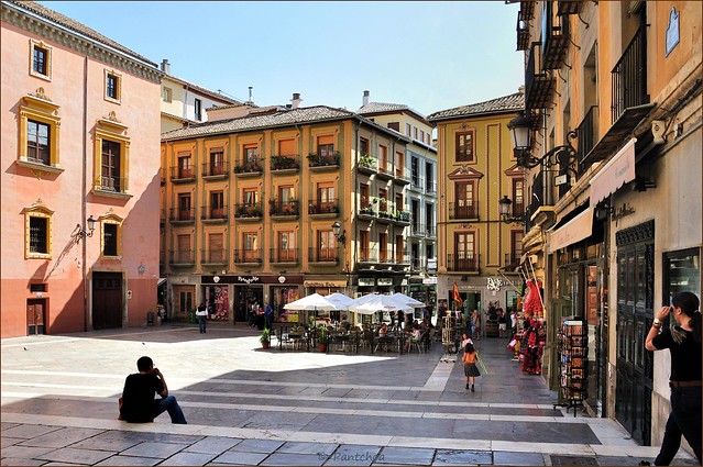 Granada : Plaza de las Pasiegas  2/2