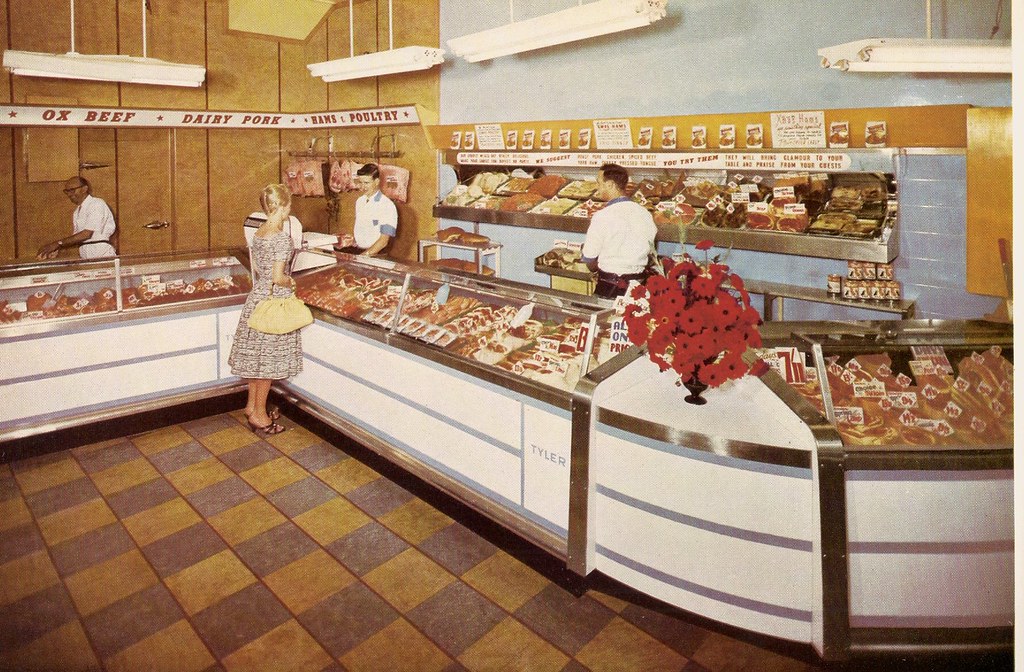 Early 1960s Australian Butchers Shop | Dairy Pork, anyone? | Glen.H ...