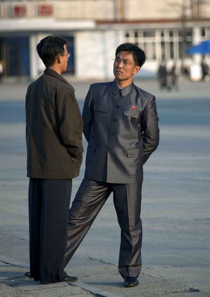 Fashion in North Korea | Officialy four colours of clothes a… | Flickr