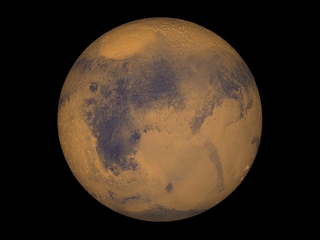 Mars Rotate (True Color) | Description: Mars true color glob… | Flickr