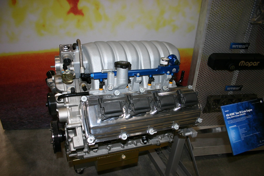 Mopar 426 Aluminum HEMI Gen III Crate Engine | A reincarnati… | Flickr