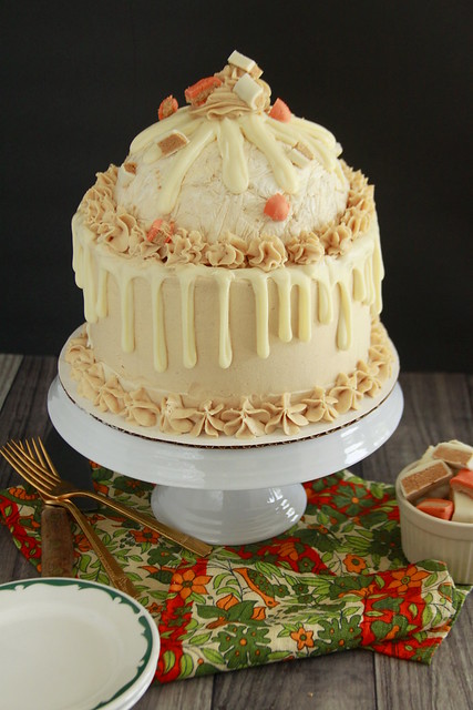 White Chocolate Peanut Butter Cake