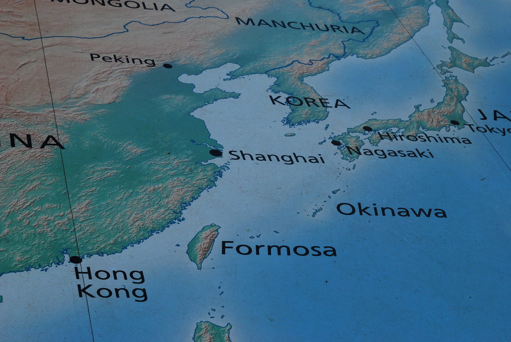 Formosa was the offical name of Taiwan in US military map … | Flickr