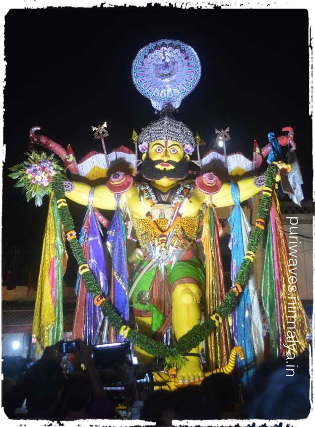 Naga Puja During Durga Puja at Puri