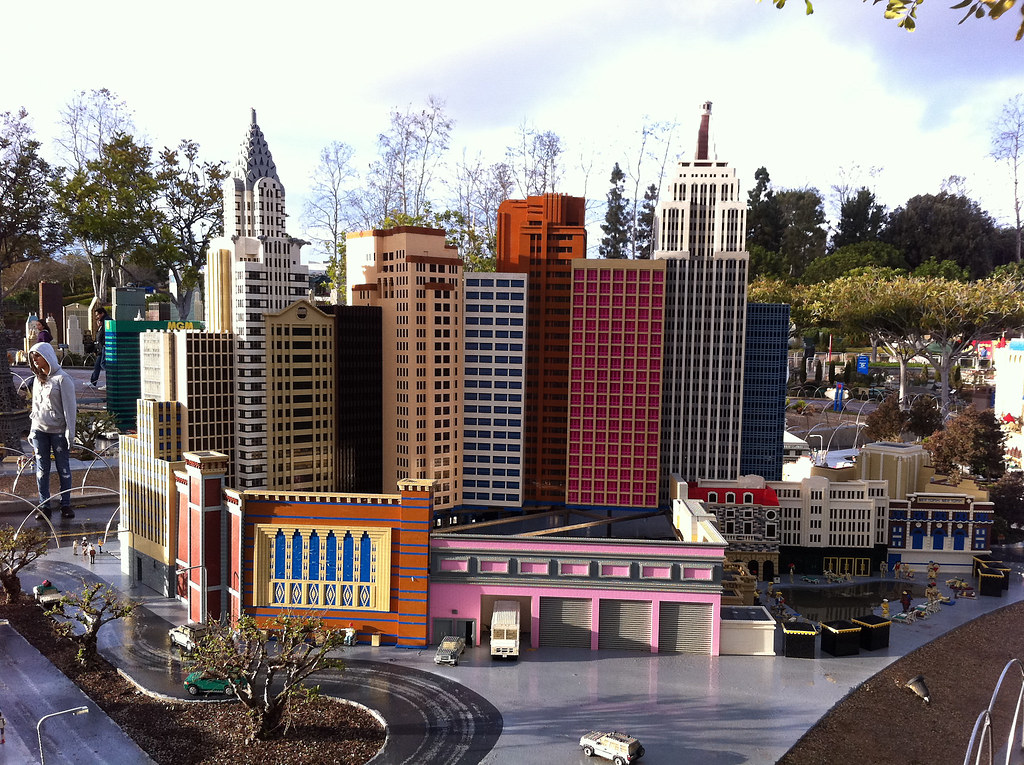 Legoland California | Miniland - New York New York Casino ...