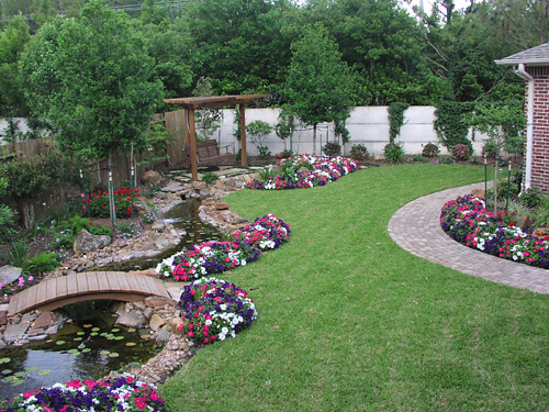 Knoxville-Tennessee-landscaping-ideas-with-rock-timber-stone-pool | by ...