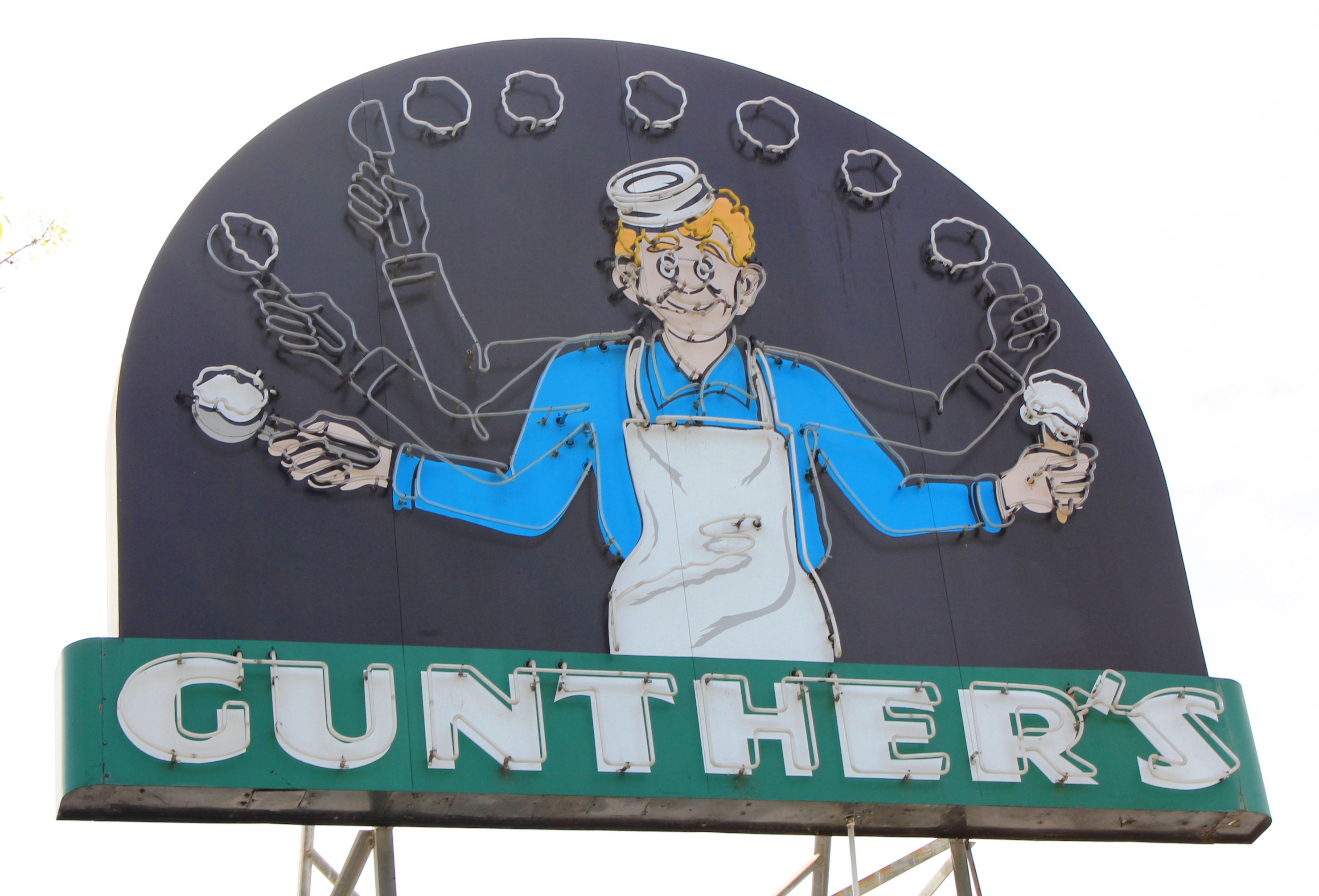Gunther's Ice Cream - 2801 Franklin Boulevard, Sacramento, California U.S.A. - April 17, 2011