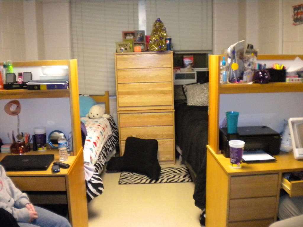 Two Students' Room in Jones Residence Hall Here is the