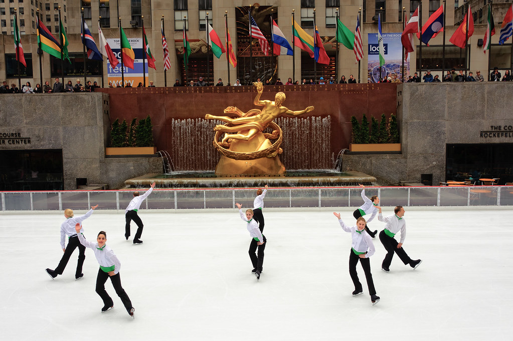 Ice Skating Show at Rockefeller Center - Ice Theatre of Ne ...