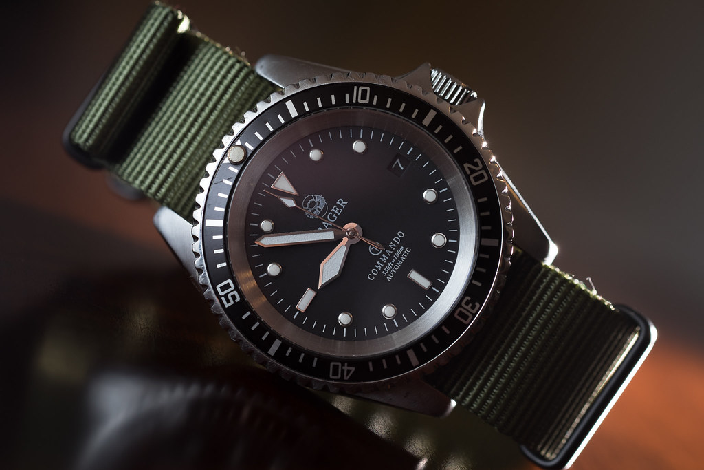 The Commando | One of my favorite automatic watches, the Hag… | Flickr