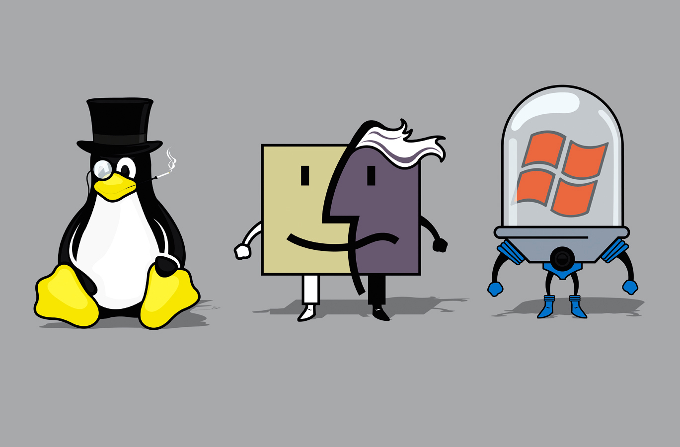 Linux, Windows, OSX