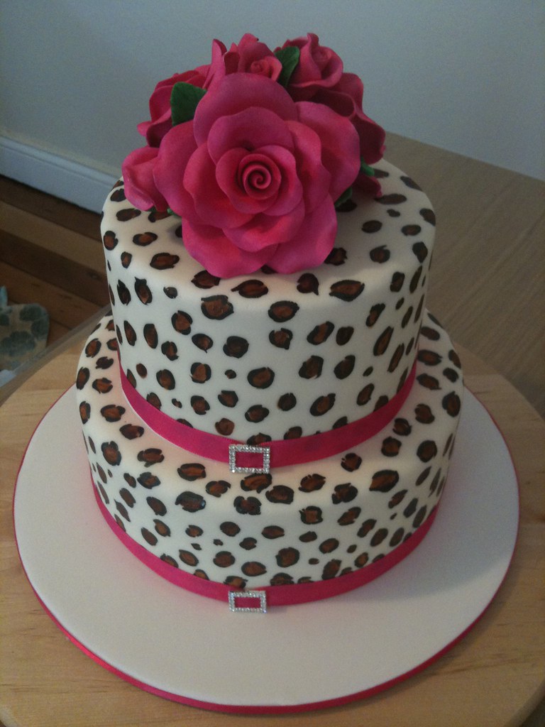 Leopard Print Wedding Cake | Nikki | Flickr