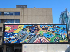 Mural On A Building In Victoria Park