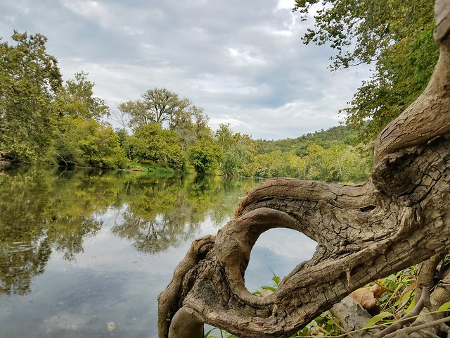 It was easy to step into the water to get some great photographs at Shenandoah River State Park in Virginia
