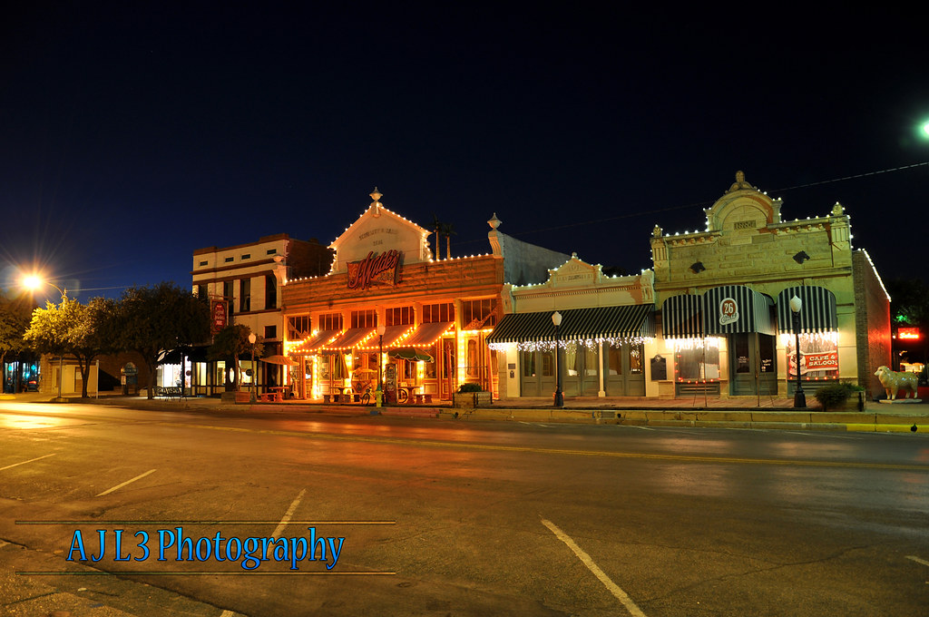Downtown San Angelo Downtown San Angelo at night has a spe… Flickr