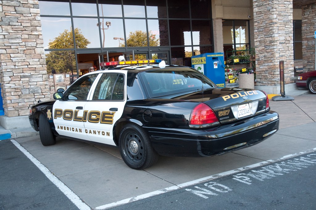 ACPD Back | An American Canyon police car at a Safeway. | Brian Imagawa ...