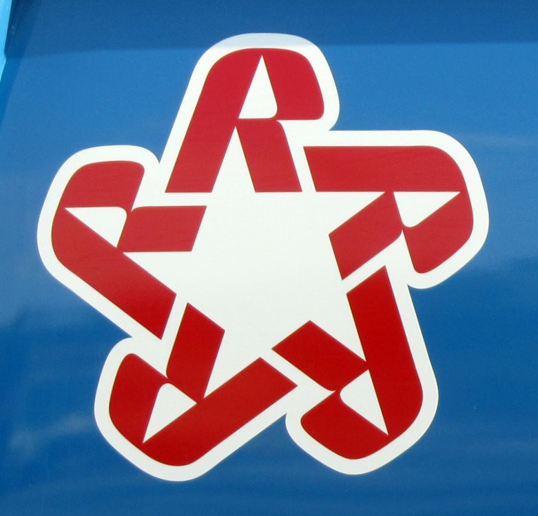 5-R Republic Services Star Logo | This is originally my pict… | Flickr
