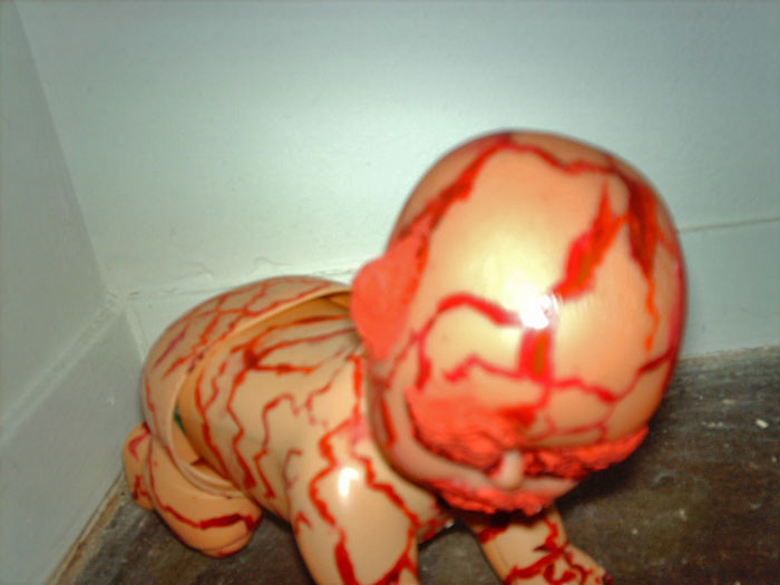 Zedd harlequin baby | Harlequin baby by Nick Zedd. I think ...