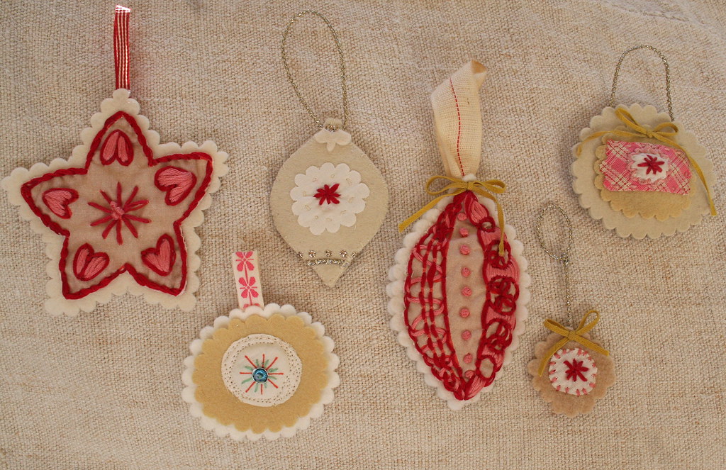 new handmade ornaments | these were made from the kit purcha… | Flickr