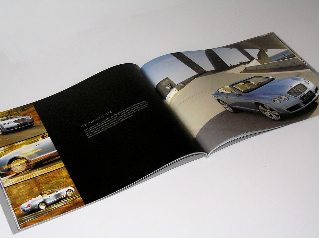 Bentley Brochure | Inside pages for the Bentley Showroom bro… | Flickr