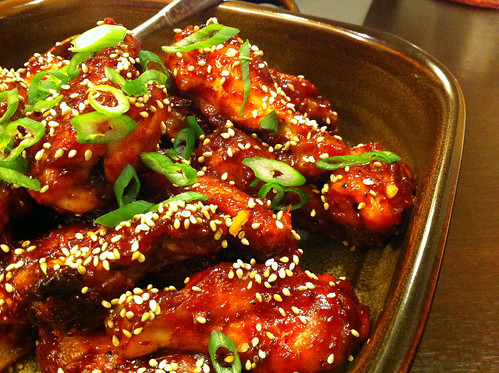 Korean-style chicken wings