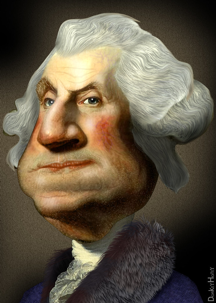 George Washington - Caricature | George Washington was one o… | Flickr