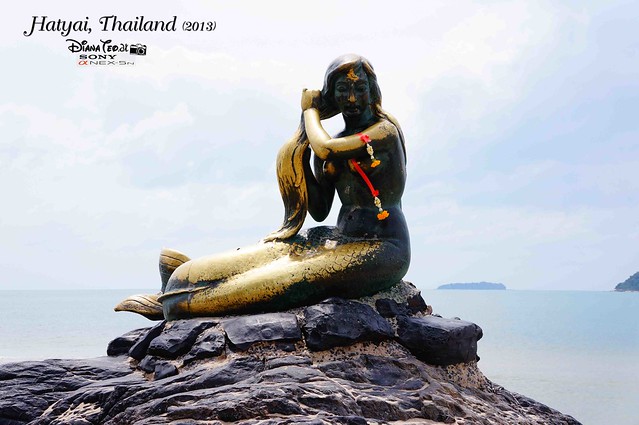 Hat Yai Day 3 - 09 Golden Mermaid Statue