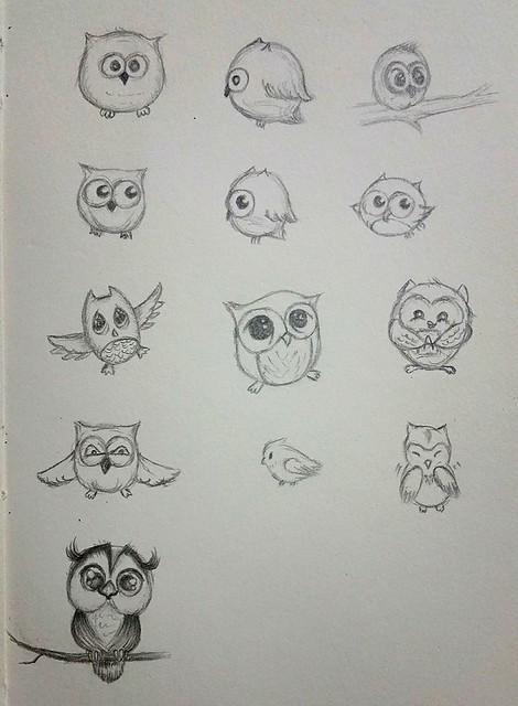 Owl Sketches