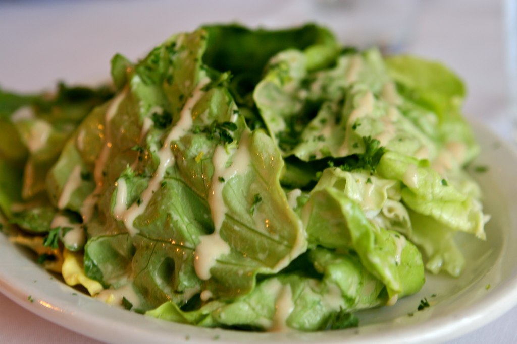 the green salad