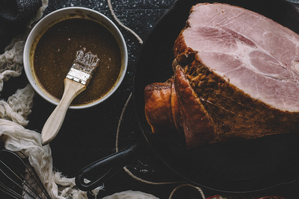 Tis’ the Season for Baking (and Looking) Good | Whiskey Brown Sugar Glazed Ham + French Country Rye Bread with Slow Cooker Brandy Apple Butter | TermiNatetor Kitchen