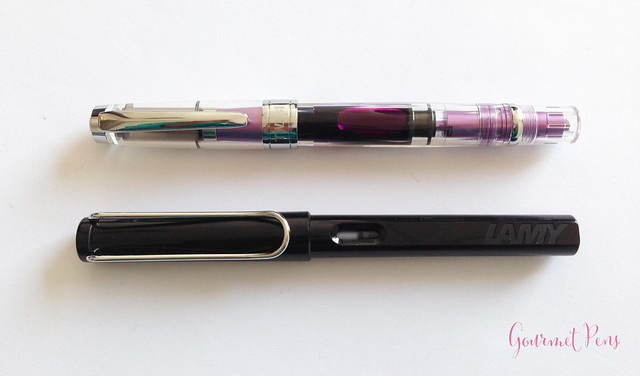 Review TWSBI Diamond 580 AL Purple Fountain Pen @TWSBI @CouronneDuComte (3)