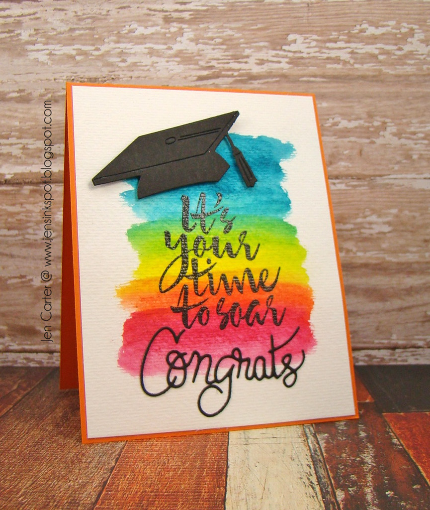 Jen Carter Soar Graduation Card Frantic Stamper 2