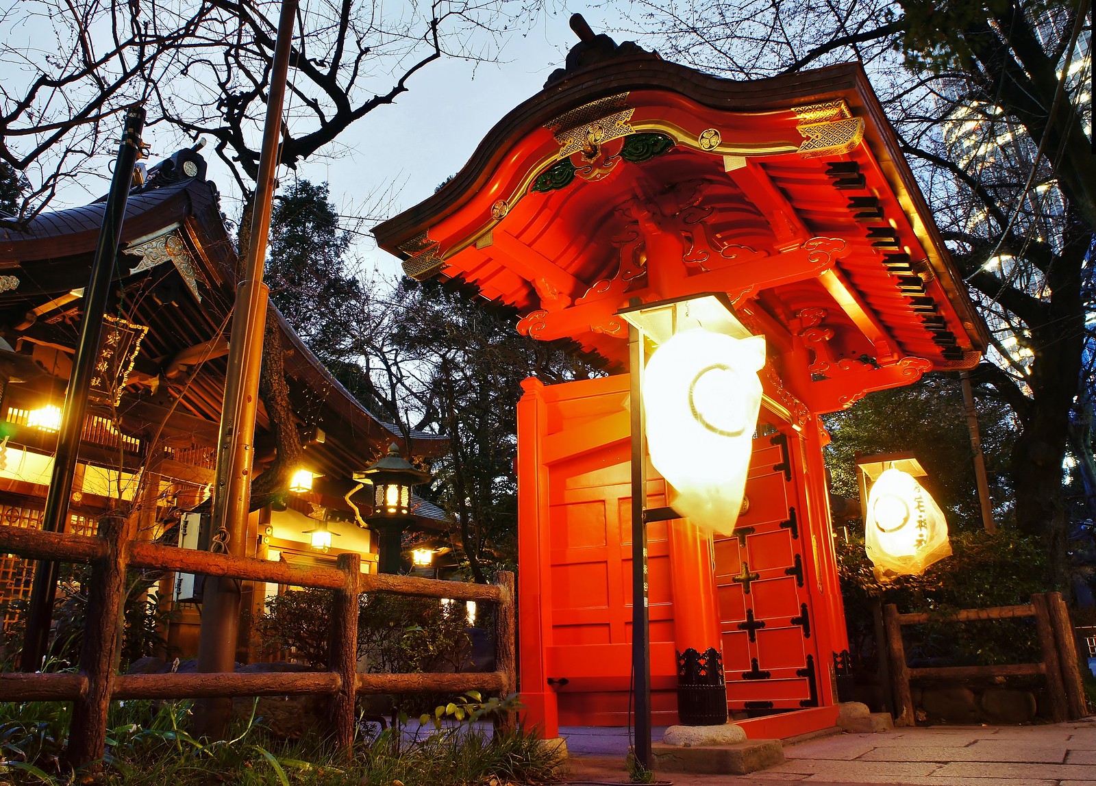 Entrance of the Atago Shrine